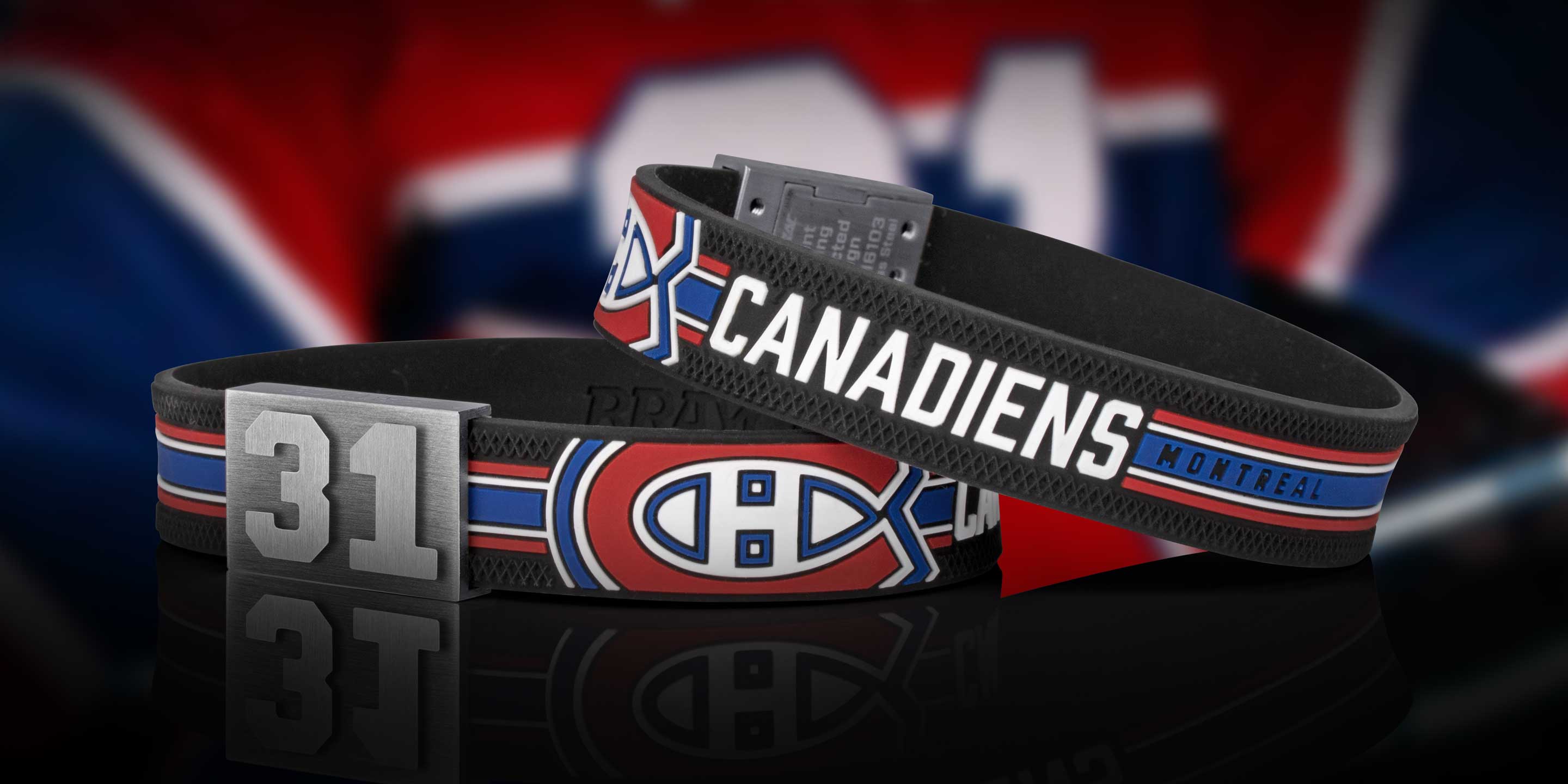  Montreal Canadiens bracelet #31